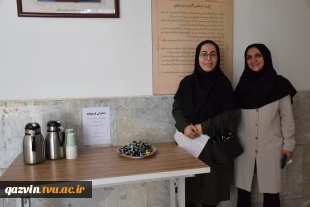 عرض تبریک و شادباش به مناسبت ولادت حضرت معصومه (س) و روز دختر به دانشجویان آموزشکده بقیه ا..(عج) 2