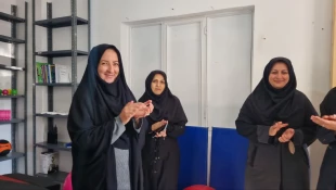 افتتاح اتاق حرکات اصلاحی و ماساژ در آموزشکده فنی و حرفه ای دختران قزوین 14