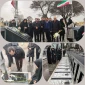 برگزاری مراسم عطرافشانی و زیارت مزار شهدا به مناسبت ایام مبارک دهه فجر و پیروزی انقلاب
