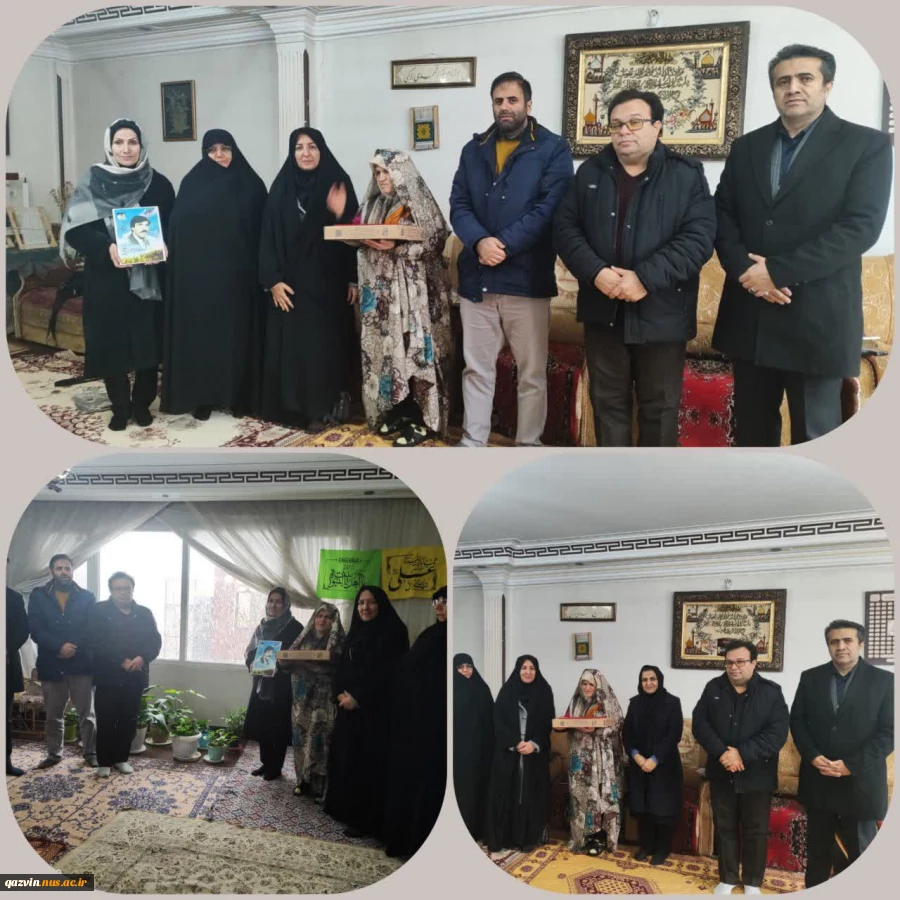 دیدار با خانواده معزز شهید قزوینی  2