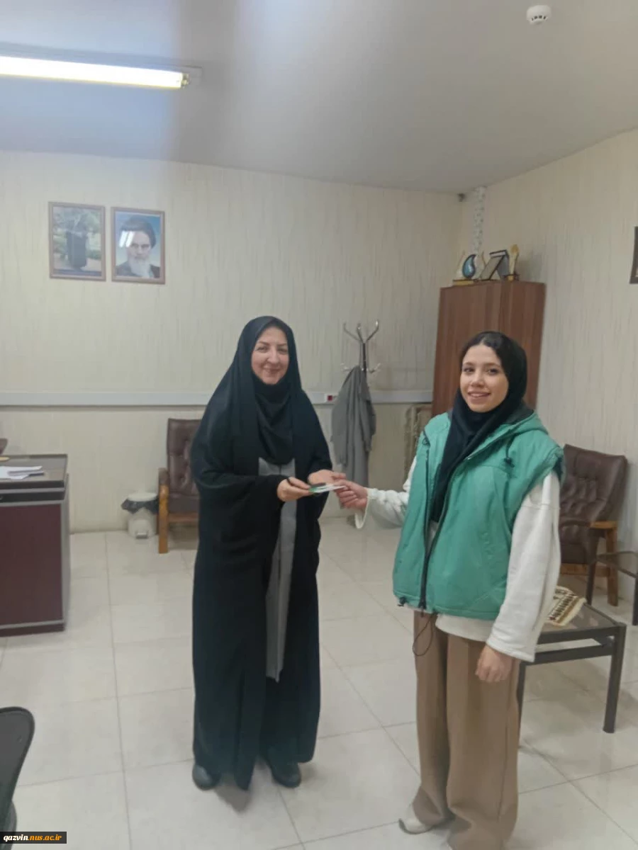 تجلیل از دانشجویان ایثارکر دانشگاه ملی مهارت استان قزوین 2
