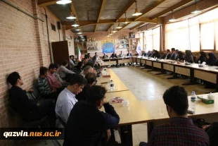 با حضور دکتر فخر موسوی انجام شد:
آیین تکریم و معارفه رئیس دانشگاه ملی مهارت استان قزوین 8
