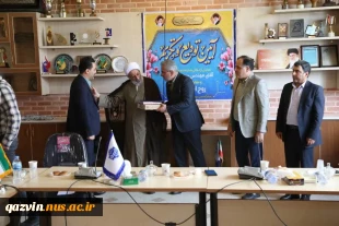 پیام تقدیر و تبریک نماینده نظارت و ارزیابی و تضمین کیفیت دانشگاه ملی مهارت استان قزوین 5