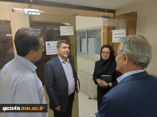 بازدید سرپرست دانشگاه ملی و مهارت استان قزوین از خوابگاه های پسران به مناسبت هفته خوابگاه ها 6