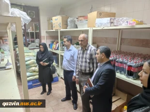 بازدید سرپرست دانشگاه ملی و مهارت استان قزوین از خوابگاه های پسران به مناسبت هفته خوابگاه ها 9