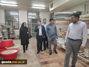 بازدید سرپرست دانشگاه ملی و مهارت استان قزوین از خوابگاه های پسران به مناسبت هفته خوابگاه ها 10