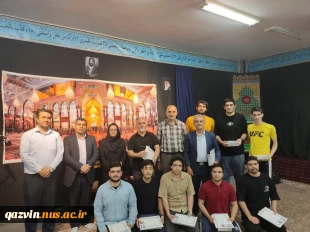 بازدید سرپرست دانشگاه ملی و مهارت استان قزوین از خوابگاه های پسران به مناسبت هفته خوابگاه ها 11