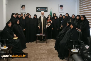 دیدار جمعی از بانوان شاغل و مدیران دستگاه‌های اجرایی استان  با نماینده ولی فقیه و امام جمعه شهر قزوین 2