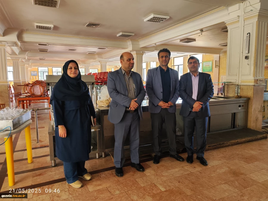 بازدید مدیر کل دانشجویی و فرهنگی، معاونت نظارت و ارزیابی و تضمین کیفیت، معاونت مدیر کل آموزش و هیئت همراه از دانشگاه ملی مهارت واحد استانی قزوین 5