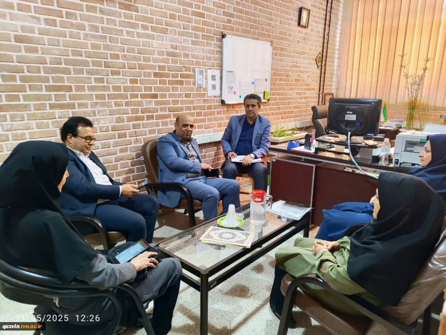 بازدید مدیر کل دانشجویی و فرهنگی، معاونت نظارت و ارزیابی و تضمین کیفیت، معاونت مدیر کل آموزش و هیئت همراه از دانشگاه ملی مهارت واحد استانی قزوین 7