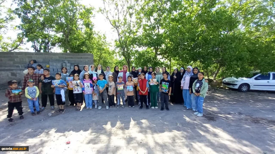 اعزام گروه جهادی پایگاه بسیج دانشجویی دانشگاه ملی مهارت بقیه الله قزوین به روستای نیارک با هدف برگزاری کلاس های آموزش خیاطی و طراحی دوخت، آموزش درسی، فعالیت ورزشی و آسیب شناسی تربیت کودک.  2