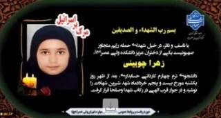 پیام تسلیت وزیر علوم در پی شهادت سرکار خانم زهرا چوبینی، دانشجوی دانشگاه ملی مهارت