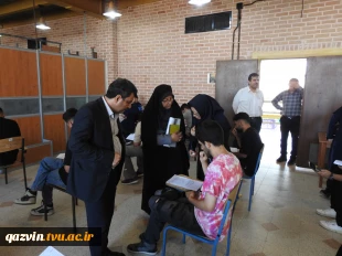 بازدید "هیات نظارت و ارزیابی و تضمین کیفیت ستادی "از روند برگزاری آزمون های 032 ، سلف و خوابگاه های دانشجویی آموزشکده های دانشگاه ملی مهارت استان قزوین در تاریخ 4 شهریور 1404 2