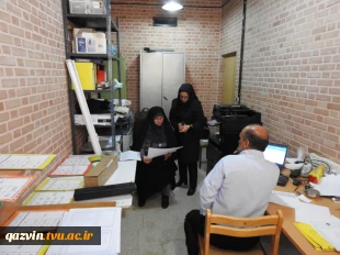 بازدید "هیات نظارت و ارزیابی و تضمین کیفیت ستادی "از روند برگزاری آزمون های 032 ، سلف و خوابگاه های دانشجویی آموزشکده های دانشگاه ملی مهارت استان قزوین در تاریخ 4 شهریور 1404 5