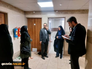 بازدید هیئت نظارت ارزیابی و تضمین کیفیت استان قزوین(ناتک)  7