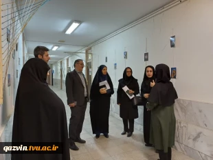 بازدید هیئت نظارت ارزیابی و تضمین کیفیت استان قزوین(ناتک)  8