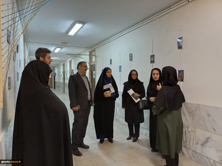 بازدید هیئت نظارت ارزیابی و تضمین کیفیت استان قزوین(ناتک)  8