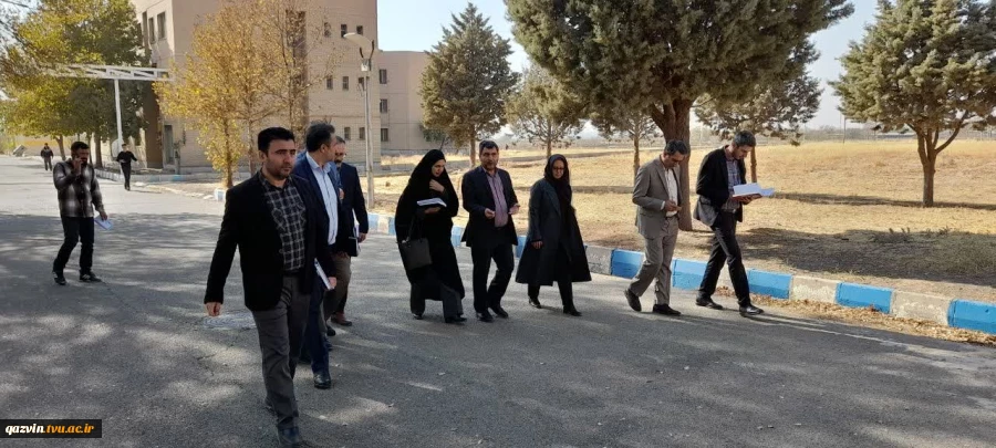 بازدید هیئت نظارت ناتک استان از دانشگاه ملی مهارت پسران قزوین 6