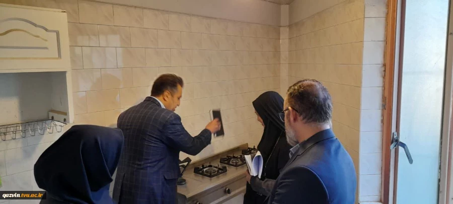 بازدید هیئت نظارت ناتک استان از دانشگاه ملی مهارت پسران قزوین 11