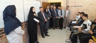 بازدید هیئت نظارت ناتک استان از دانشگاه ملی مهارت پسران قزوین 18