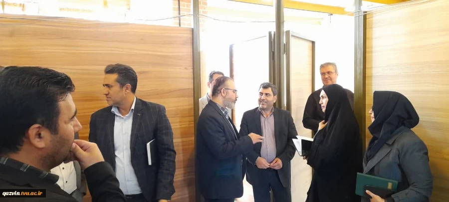 بازدید هیئت نظارت ناتک استان از دانشگاه ملی مهارت پسران قزوین 19