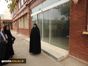 بازدید سرکار خانم دکتر محمد بیگی نماینده محترم استان قزوین 4