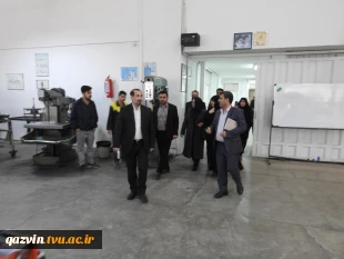 بازدید سرکار خانم دکتر محمد بیگی نماینده محترم استان قزوین 8