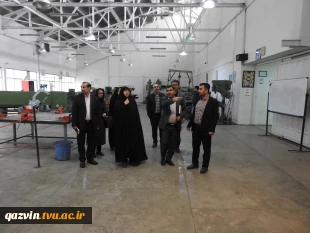 بازدید سرکار خانم دکتر محمد بیگی نماینده محترم استان قزوین 9