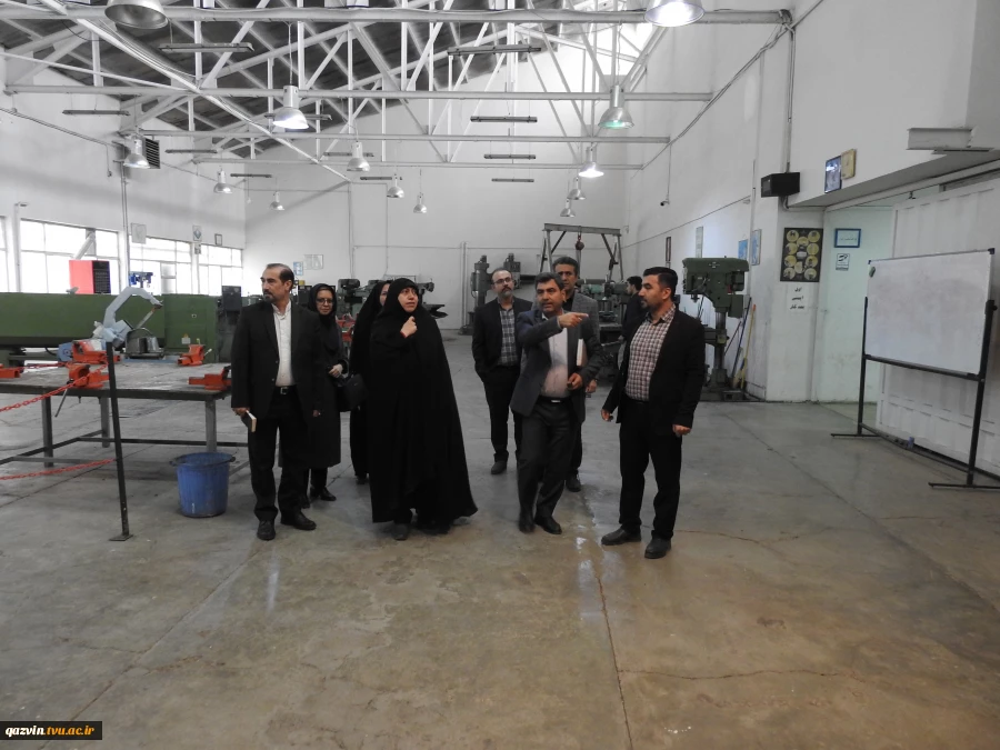 بازدید سرکار خانم دکتر محمد بیگی نماینده محترم استان قزوین 9