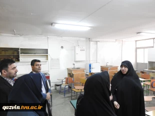 بازدید سرکار خانم دکتر محمد بیگی نماینده محترم استان قزوین 10