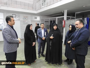 بازدید سرکار خانم دکتر محمد بیگی نماینده محترم استان قزوین 11