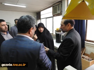 بازدید سرکار خانم دکتر محمد بیگی نماینده محترم استان قزوین 12