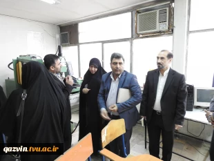 بازدید سرکار خانم دکتر محمد بیگی نماینده محترم استان قزوین 13