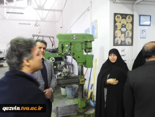 بازدید سرکار خانم دکتر محمد بیگی نماینده محترم استان قزوین 14