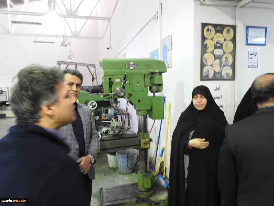 بازدید سرکار خانم دکتر محمد بیگی نماینده محترم استان قزوین 14