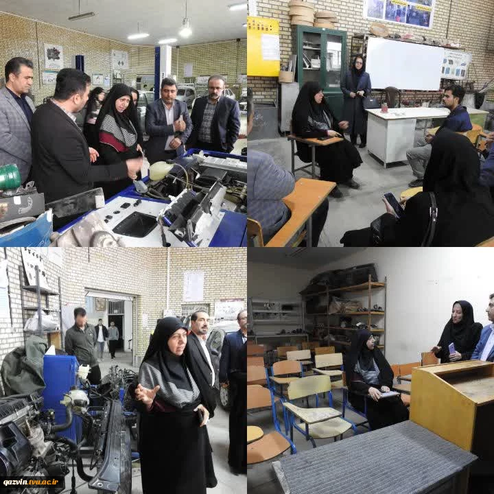 بازدید سرکار خانم دکتر محمد بیگی نماینده محترم استان قزوین 16