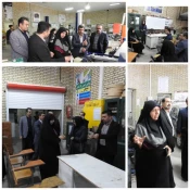 بازدید سرکار خانم دکتر محمد بیگی نماینده محترم استان قزوین 19