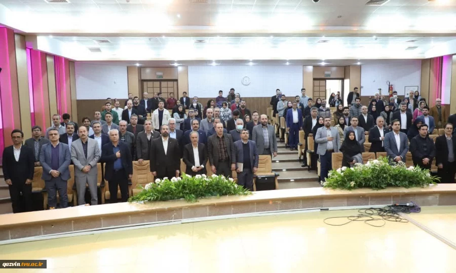 در مراسم اختتامیه هفته پژوهش و فناوری استان قزوین صورت گرفت 4