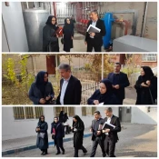 بازدید مدیر کل دفتر امور فنی و نظارت بر طرح های عمرانی سازمان مرکزی دانشگاه ملی مهارت از سایت های پسران و دختران قزوین 3