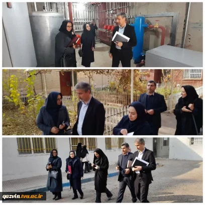 بازدید مدیر کل دفتر امور فنی و نظارت بر طرح های عمرانی سازمان مرکزی دانشگاه ملی مهارت از سایت های پسران و دختران قزوین 3