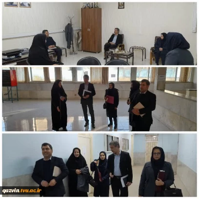 بازدید مدیر کل دفتر امور فنی و نظارت بر طرح های عمرانی سازمان مرکزی دانشگاه ملی مهارت از سایت های پسران و دختران قزوین 5