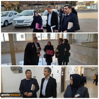 بازدید مدیر کل دفتر امور فنی و نظارت بر طرح های عمرانی سازمان مرکزی دانشگاه ملی مهارت از سایت های پسران و دختران قزوین 6
