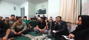 دیدار، بازدید و نشست صمیمی ریاست دانشگاه ملی مهارت واحد استانی قزوین با دانشجویان 3