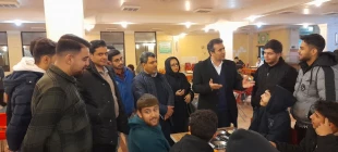 دیدار، بازدید و نشست صمیمی ریاست دانشگاه ملی مهارت واحد استانی قزوین با دانشجویان 17