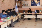 نشست هم‌اندیشی دانشجویان مرکز پسران با نماینده نظارت ، ارزیابی و تضمین کیفیت  دانشگاه 9
