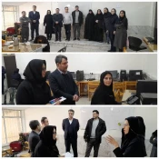 بازدید هیئت رئیسه دانشگاه ملی مهارت واحد استانی قزوین از حوزه های امتحانات مجازی نیمسال اول 1404-1405 و اتاق مشاوره مرکز سلامت دختران و پسران 2