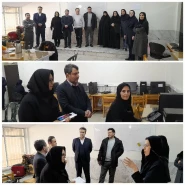 بازدید هیئت رئیسه دانشگاه ملی مهارت واحد استانی قزوین از حوزه های امتحانات مجازی نیمسال اول 1404-1405 و اتاق مشاوره مرکز سلامت دختران و پسران