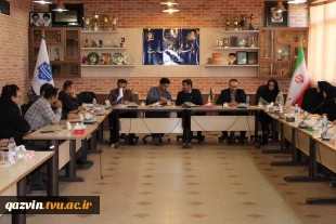 دیدار صمیمی کارکنان آموزشکده پسران قزوین با ریاست و هیئت رئیسه دانشگاه ملی مهارت استان 9