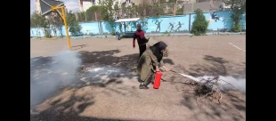 برگزاری  دوره آموزش اطفا حریق و آشنایی با انواع کپسولهای آتشنشانی (HSE) 7