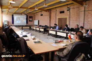 نشست ریاست، معاونت آموزشی و نماینده ارزیابی و تظمین کیفیت با اعضای هیئت علمی دانشگاه ملی مهارت واحد استانی قزوین 3
